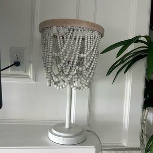 Pottery Barn kids beaded lamp